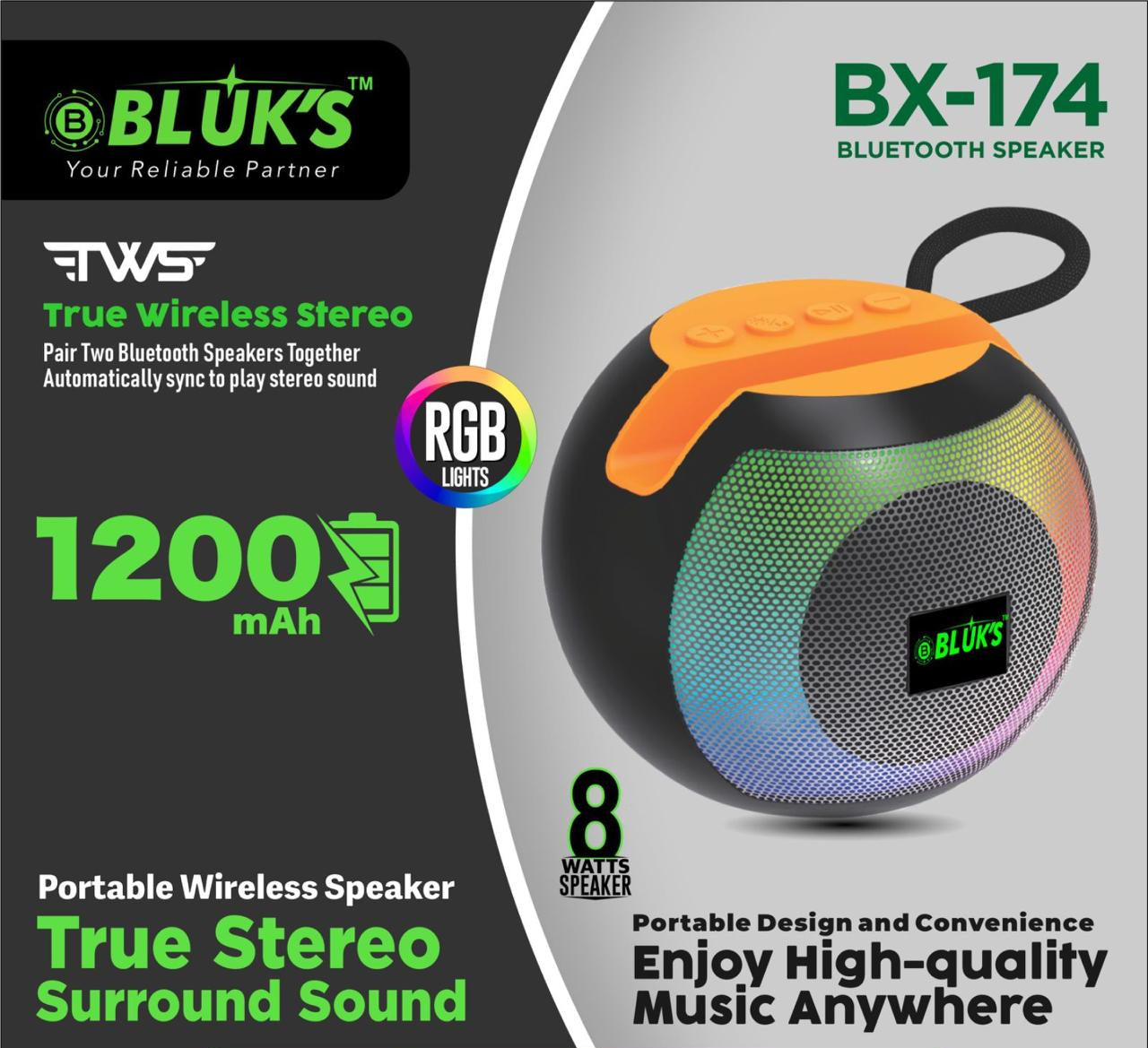 BX-174 (1 YEAR WARRANTY)