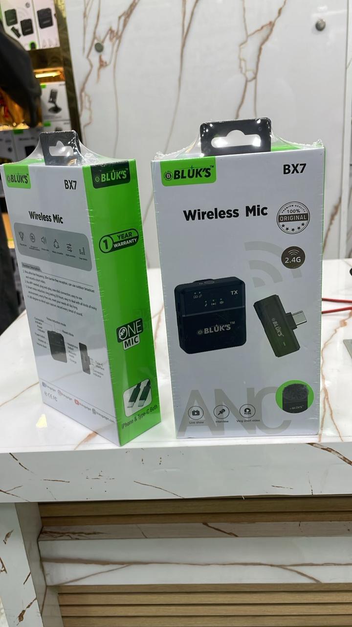 BX-7 Single MIC (1 YEAR WARRANTY)  ANC With IPhone- Type C Connector