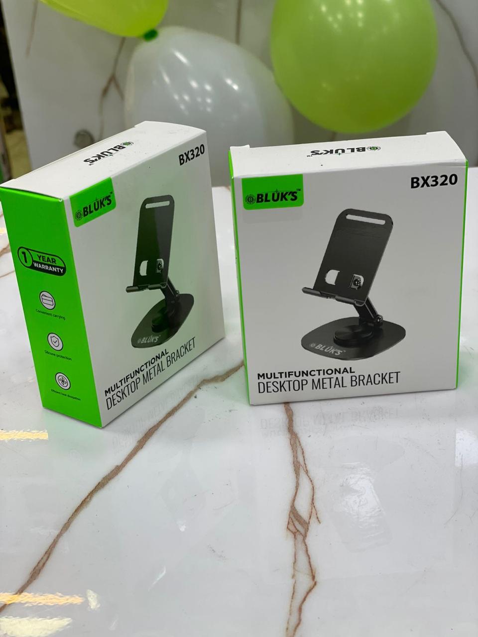 BX-320 Table Stand Full Steel Body & 360° Rotation (1 YEAR WARRANTY)