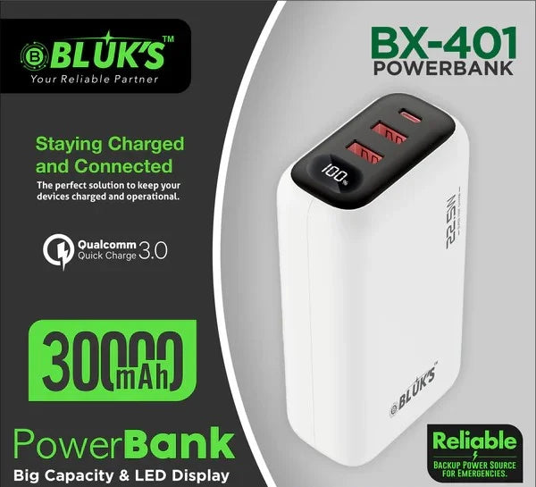 BX-401 PowerBank 30000(mAh)