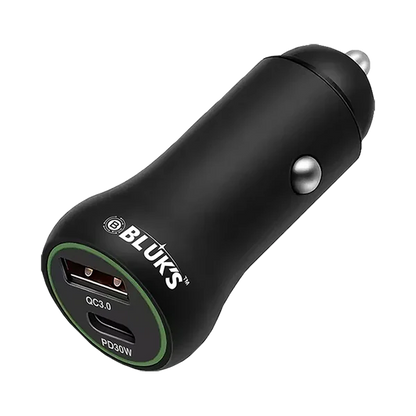 BX-651 Dual Fast Car Charge Metal 48W