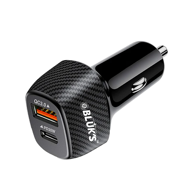 BX-652 Dual Fast Car Charge Metal 48W