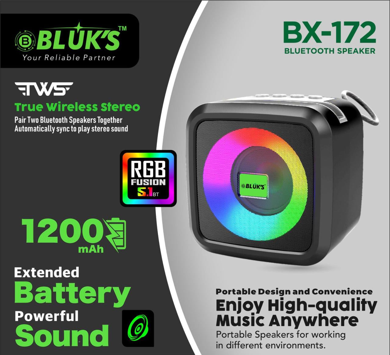 BX-172  (1 YEAR WARRANTY)