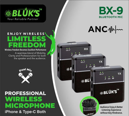 MIC BX-9  (1 YEAR WARRANTY)