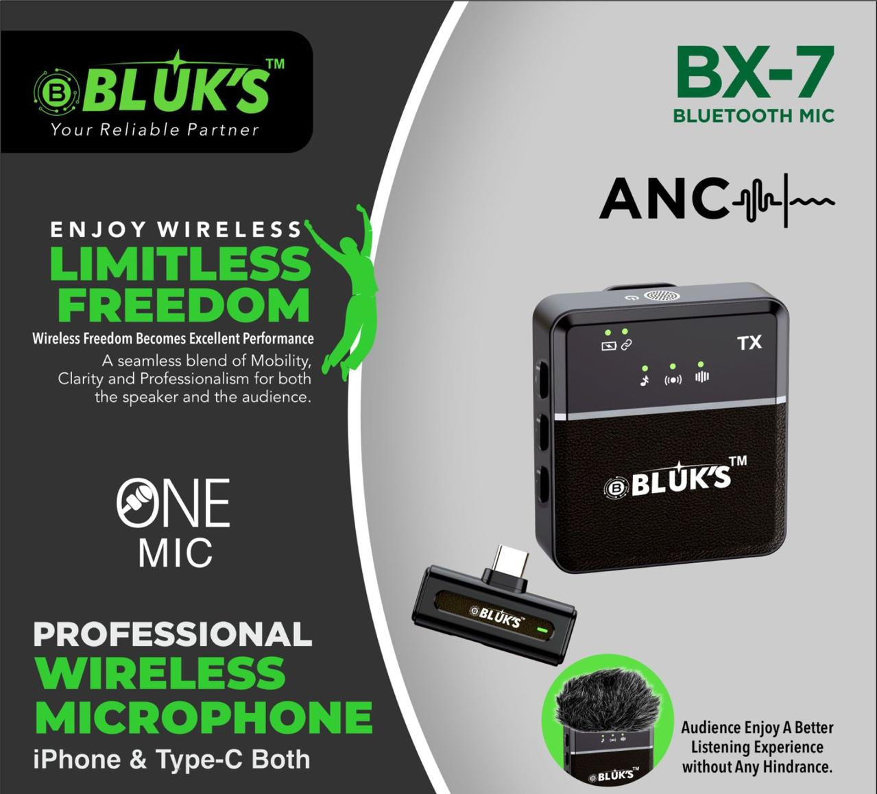 MIC BX-7 (1 YEAR WARRANTY)