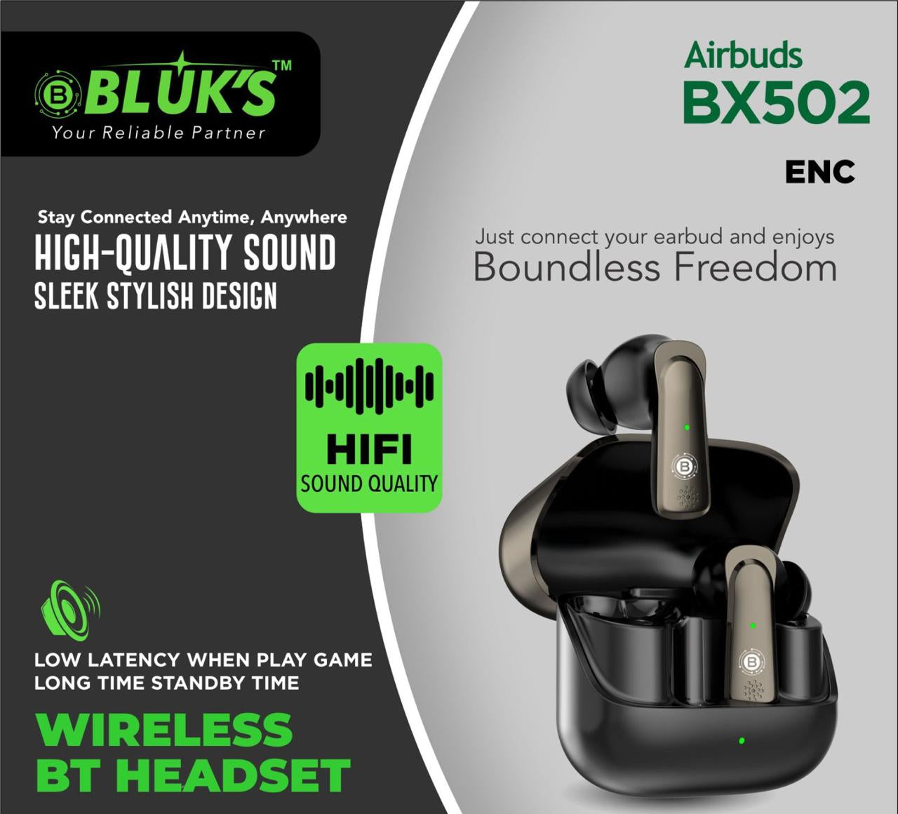 502 WITH ENC  (1 YEAR WARRANTY)