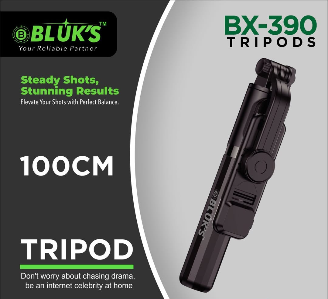 TRIPODS BX-390 (1 YEAR WARRANTY)