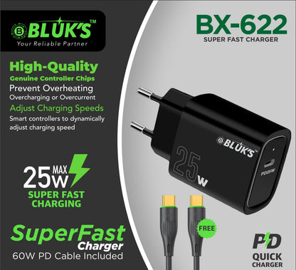 BX-622 Super Fast Charger 25W