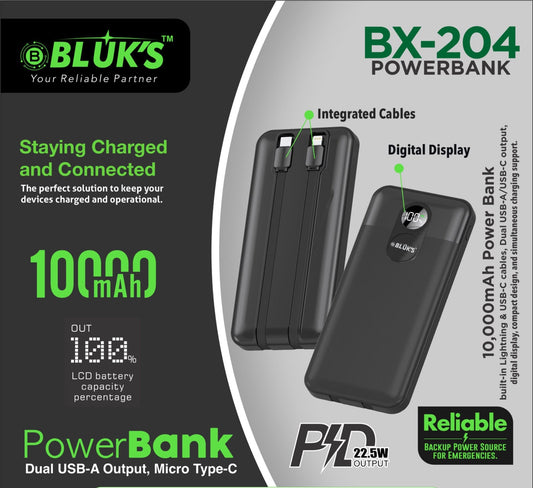 BX-204 PowerBank 10000(mAh)
